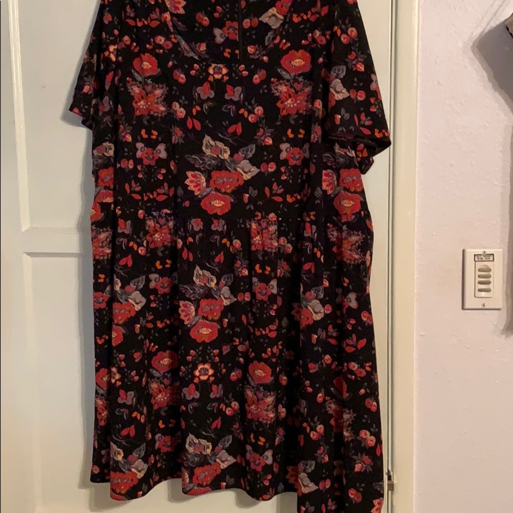 Floral Smock Dress